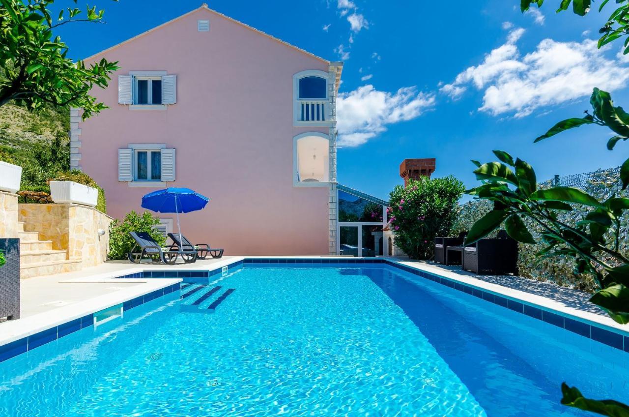 Villa Mateo With Private Pool Gruda Exteriör bild