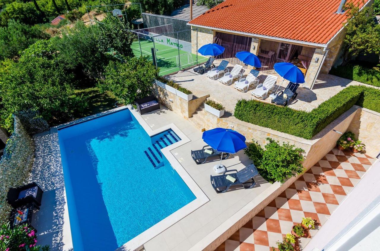 Villa Mateo With Private Pool Gruda Exteriör bild