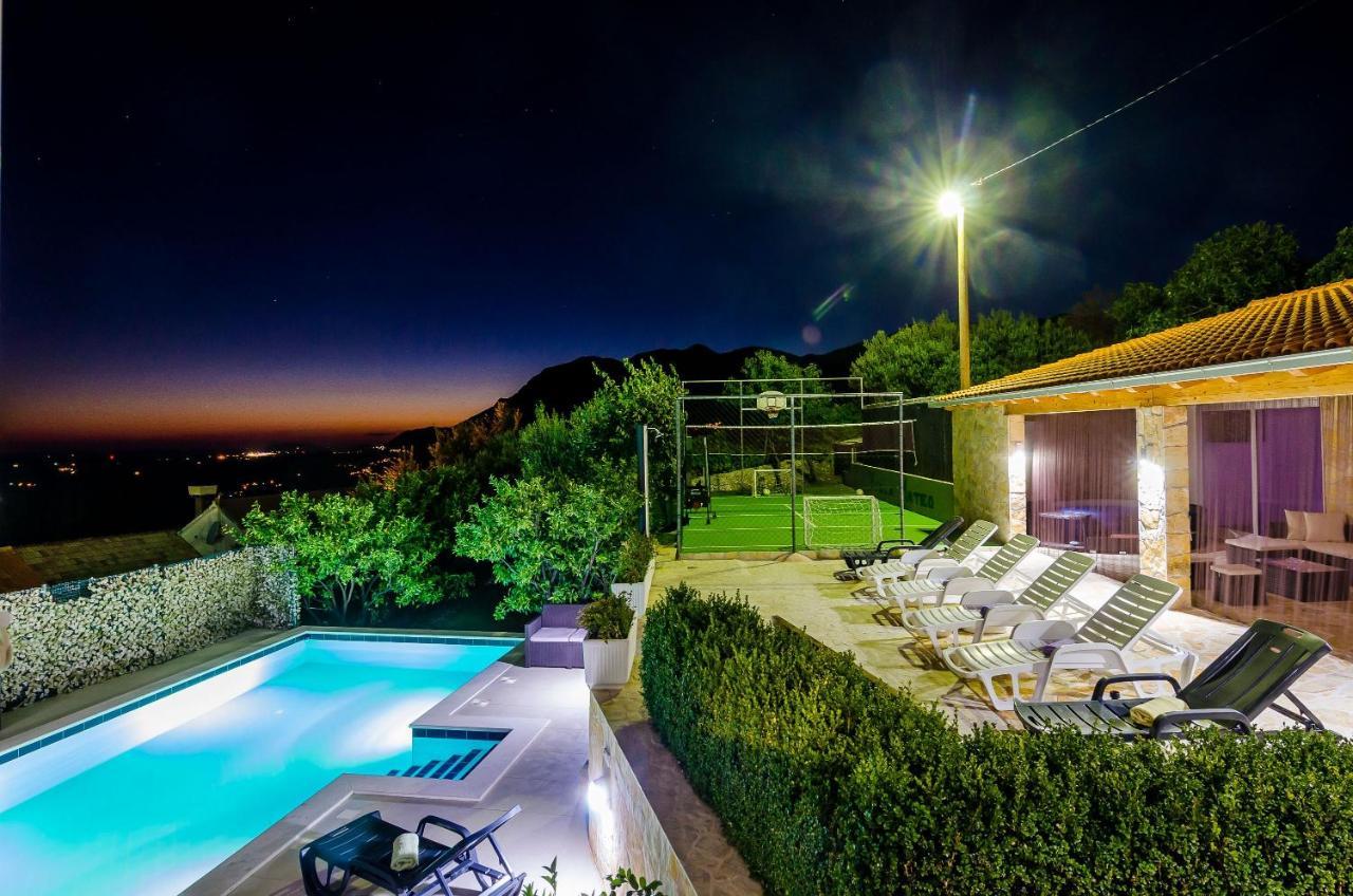 Villa Mateo With Private Pool Gruda Exteriör bild