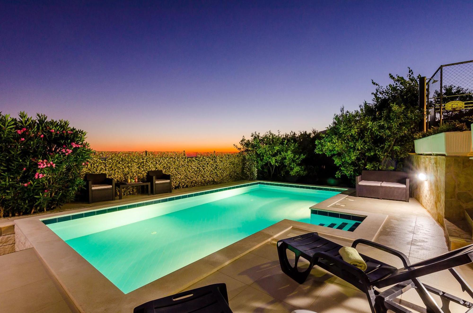 Villa Mateo With Private Pool Gruda Exteriör bild
